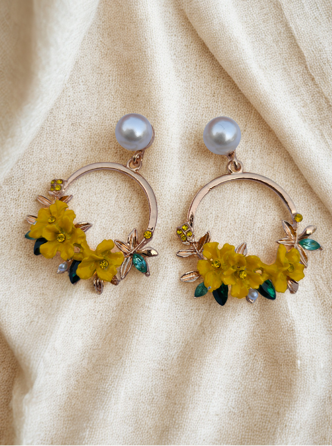 GOLDEN-R NEST EARINGS