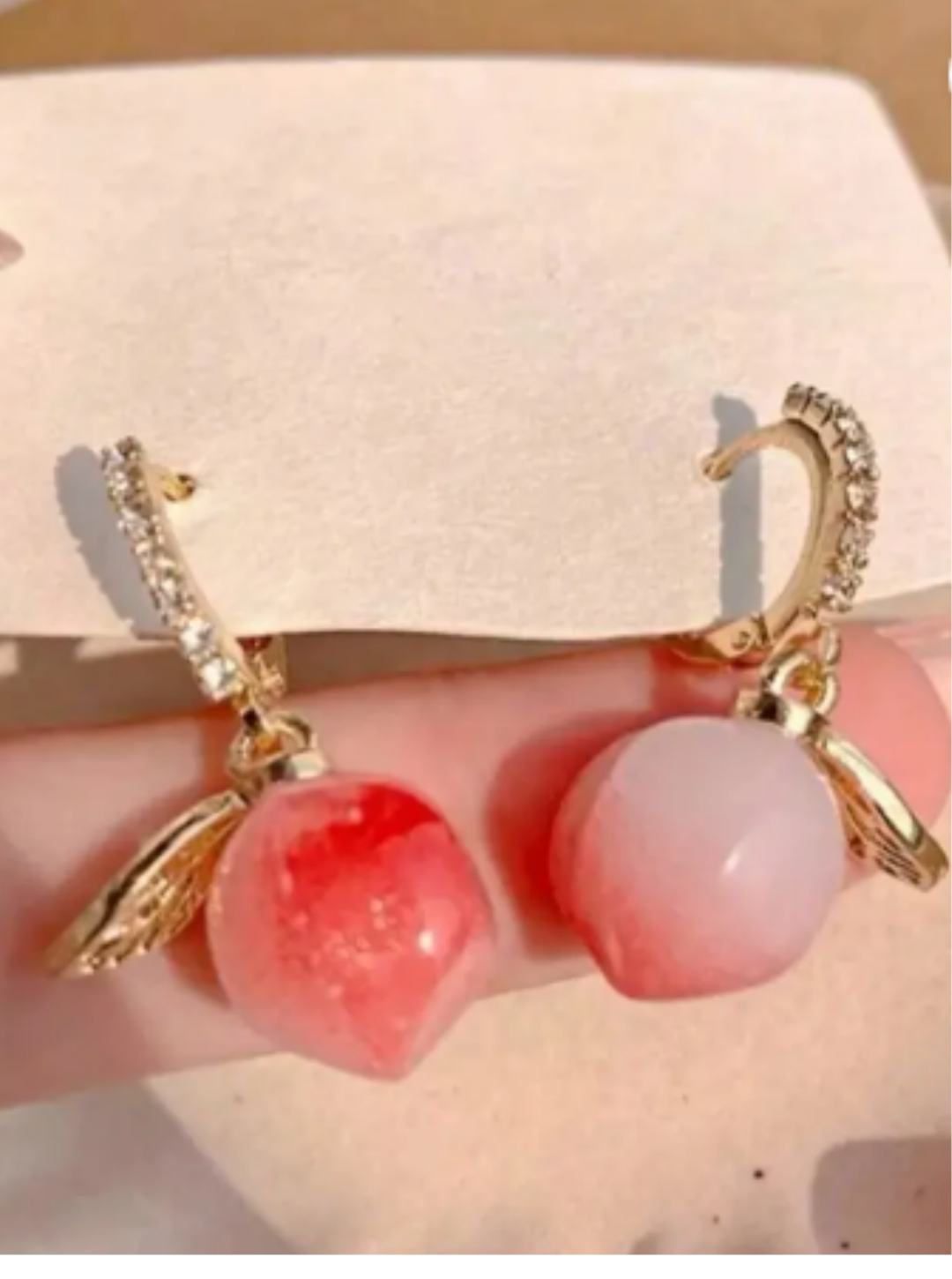 Lightweight berry charm earrings for casual and vacation looks – Ladybreeze