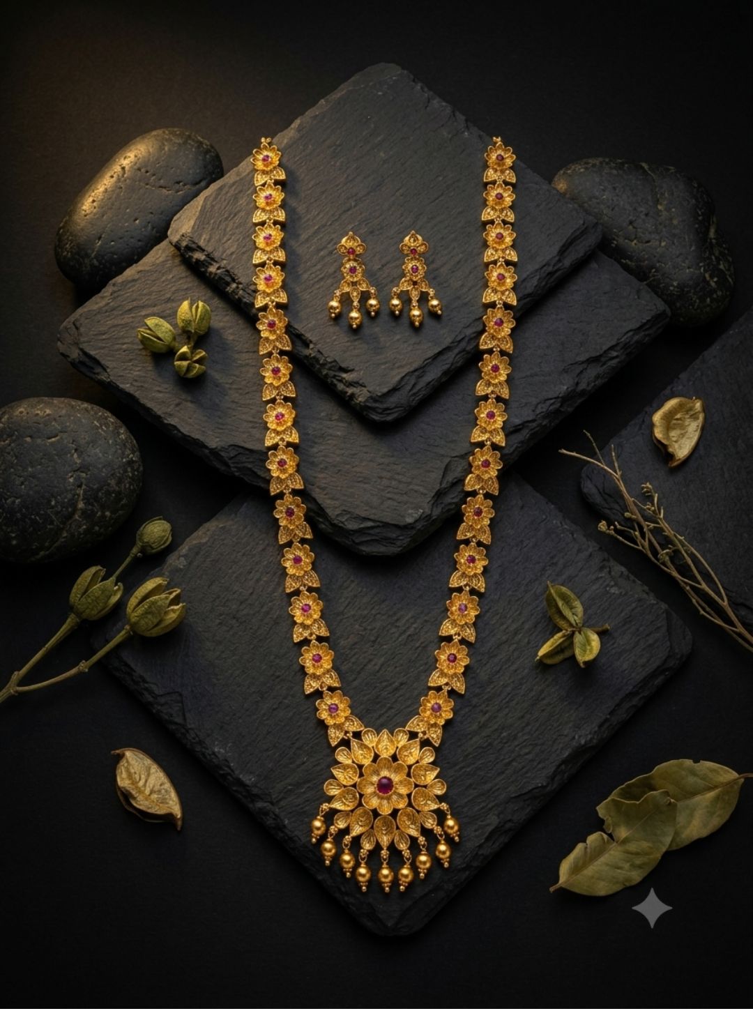 SENDHURA FLORA NECKLACE