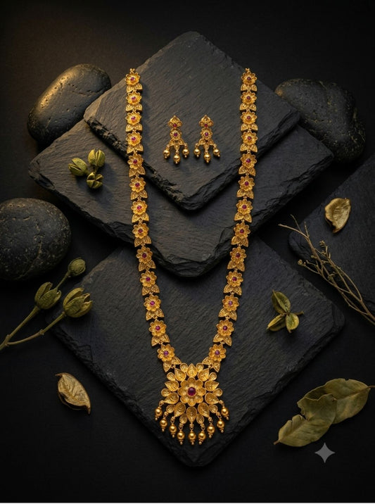 SENDHURA FLORA NECKLACE
