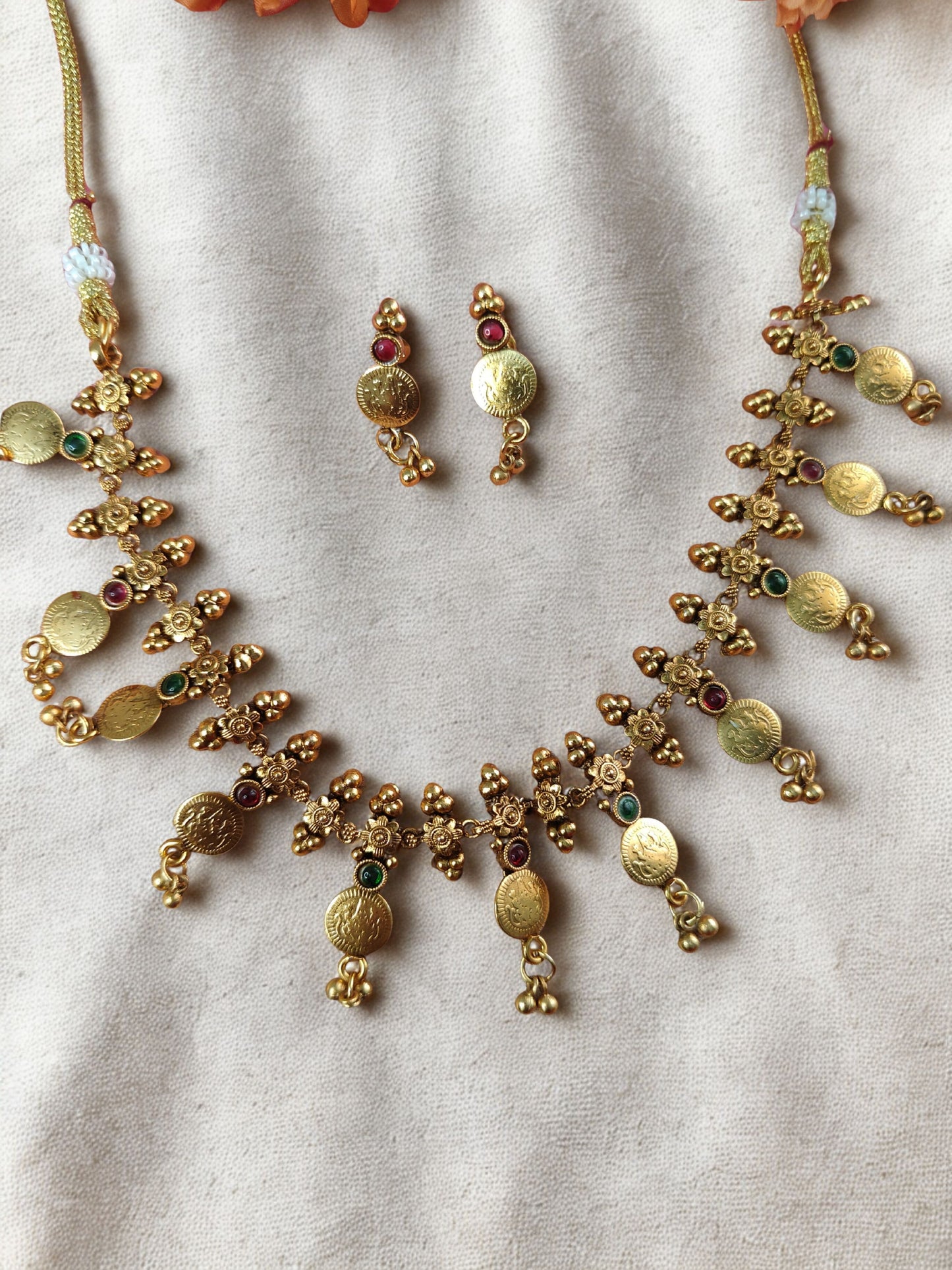 SUVARNA KASU-MALAI NECKLACE