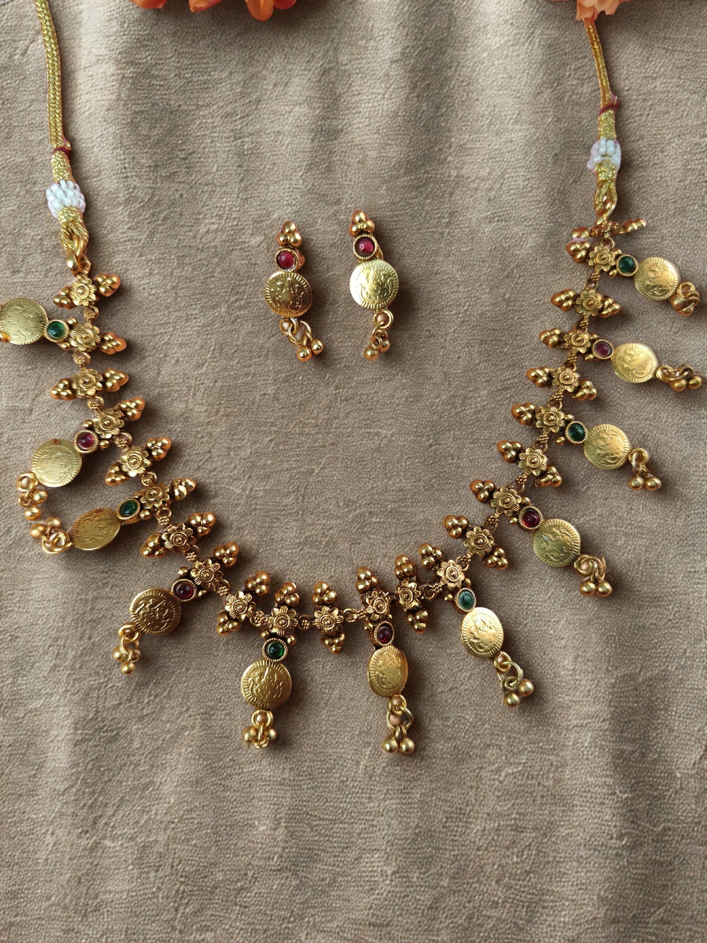 SUVARNA KASU-MALAI NECKLACE