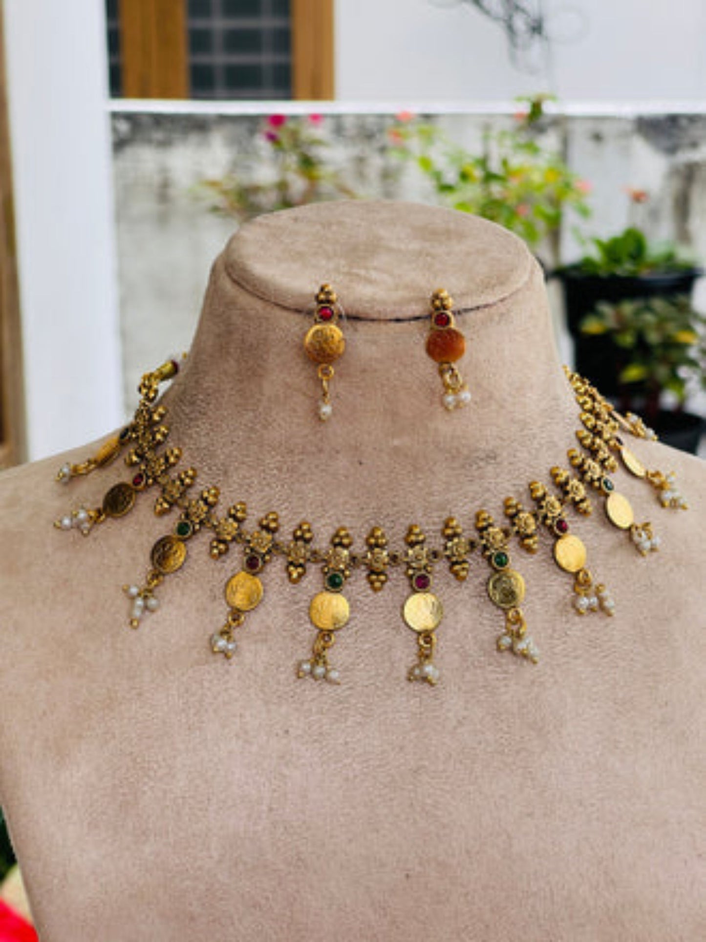 SUVARNA KASU-MALAI NECKLACE
