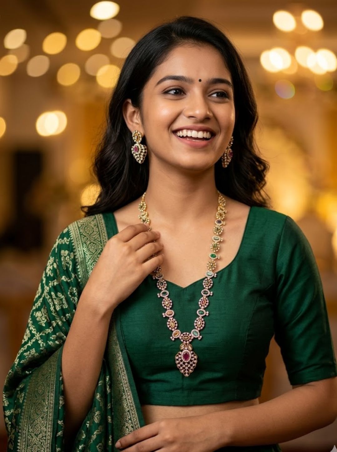 YAMUNA ROYAL MOSAIC NECKLACE