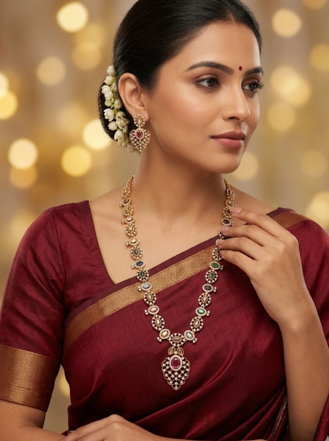 YAMUNA ROYAL MOSAIC NECKLACE