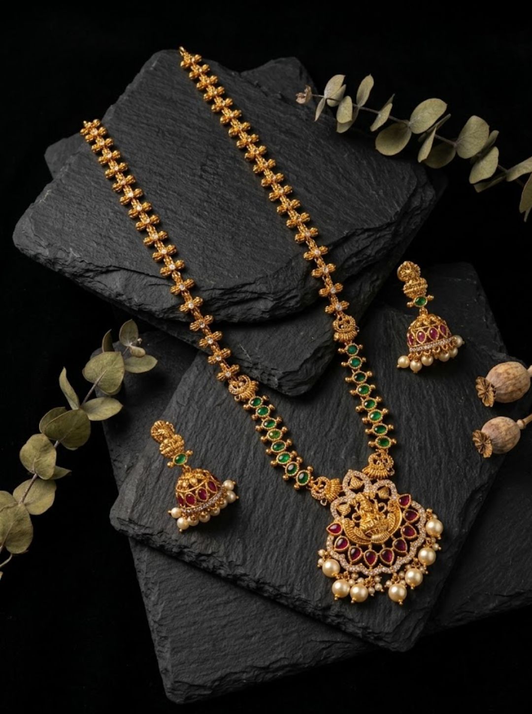 AARUSHI LAKSHMI PEARL NECKLACE