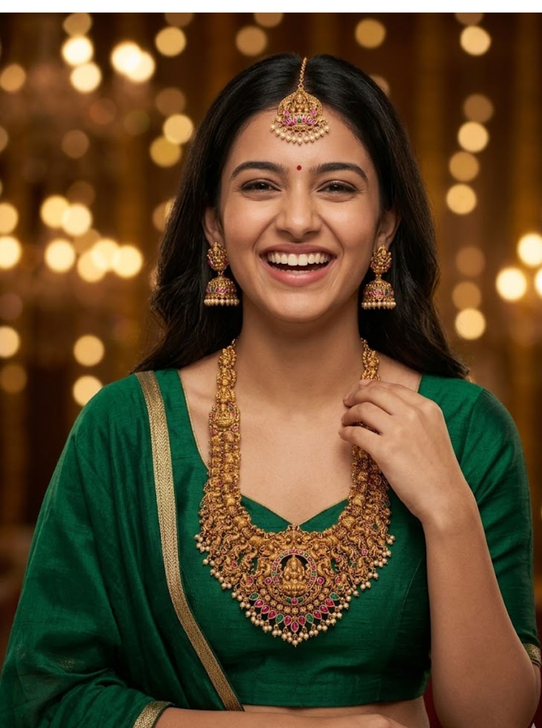 GAJANRITYA HAARAM NECKLACE