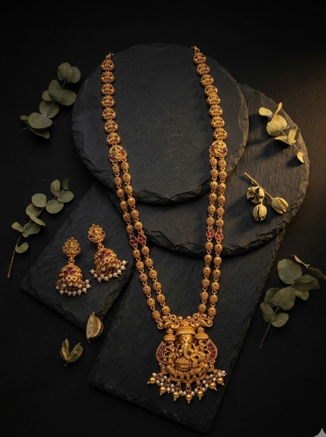 IRAANIKA GANESHA HARAM NECKLACE