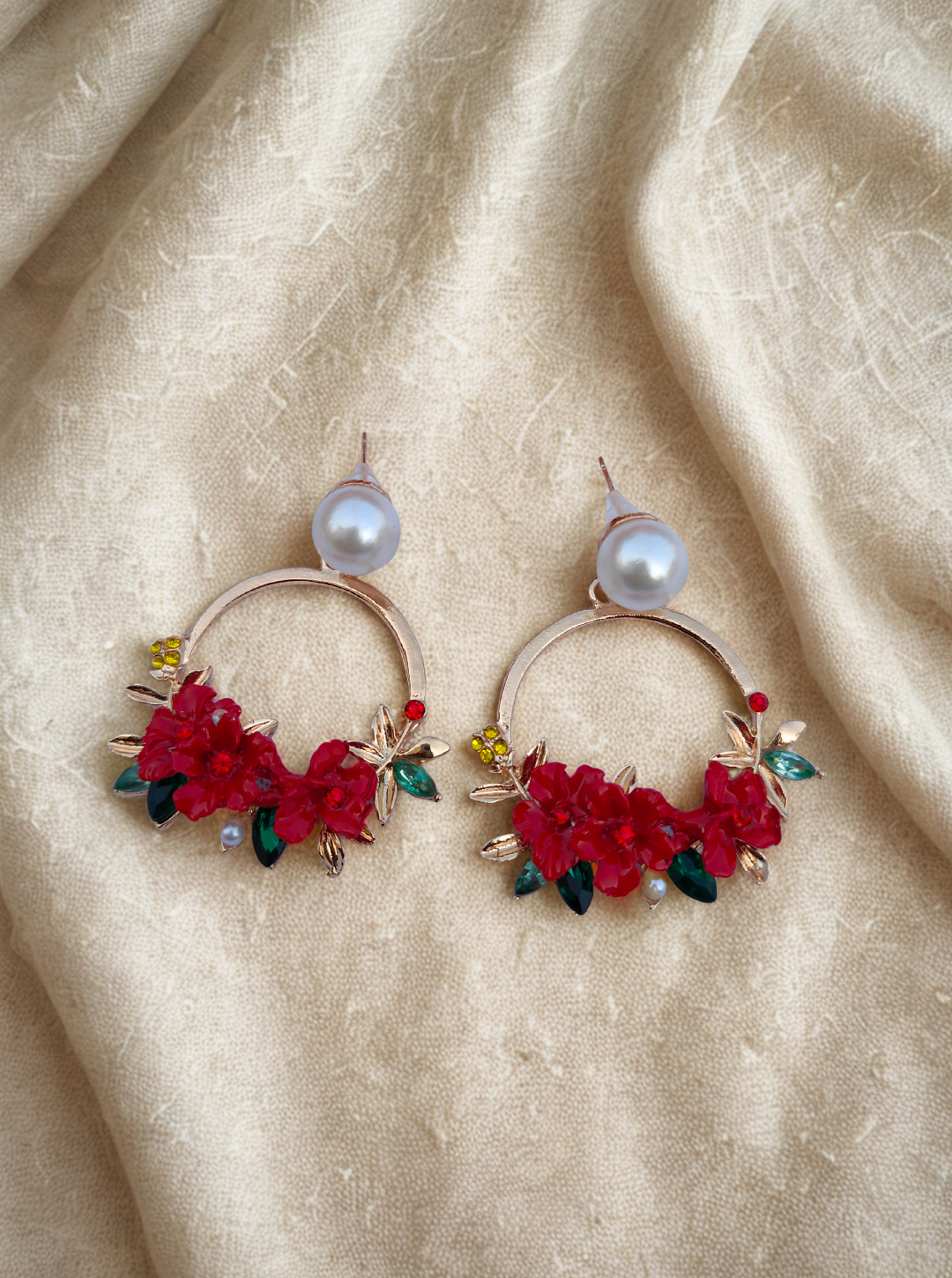 GOLDEN-R NEST EARINGS