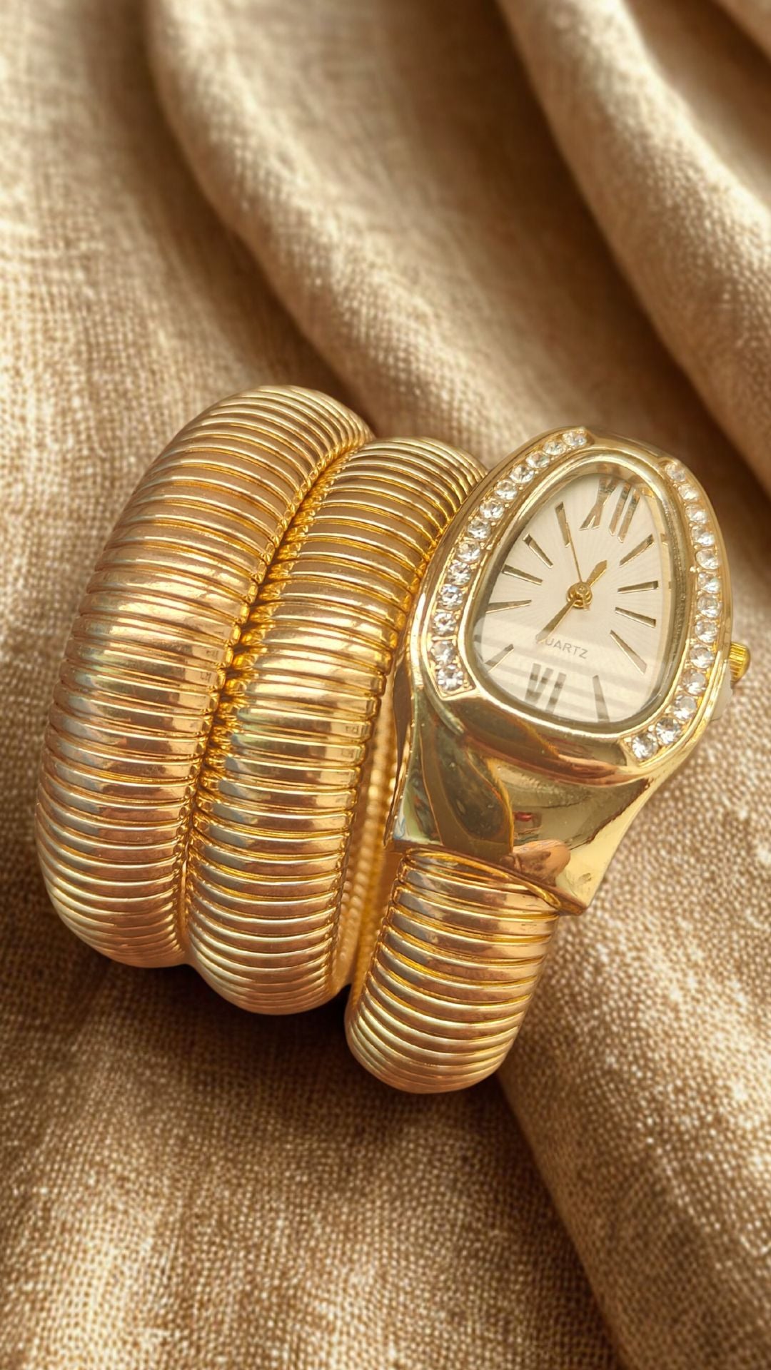 GOLD SERPENT LUXE WATCHES (W)