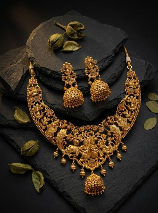 RADHA KRISHNA NECKLACE