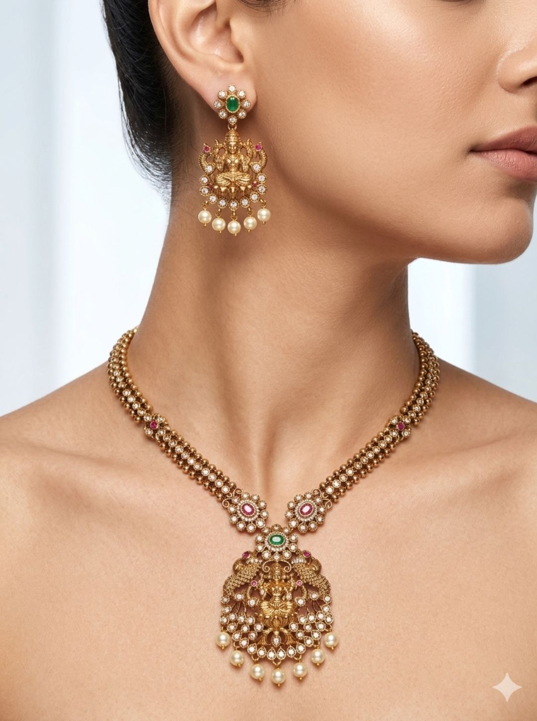 trending jwellery necklace set