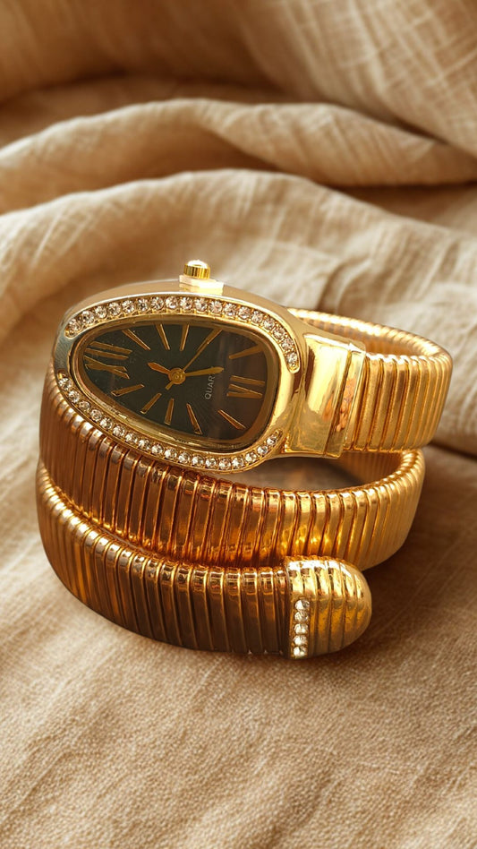 GOLD SERPENT LUXE WATCHES (B)