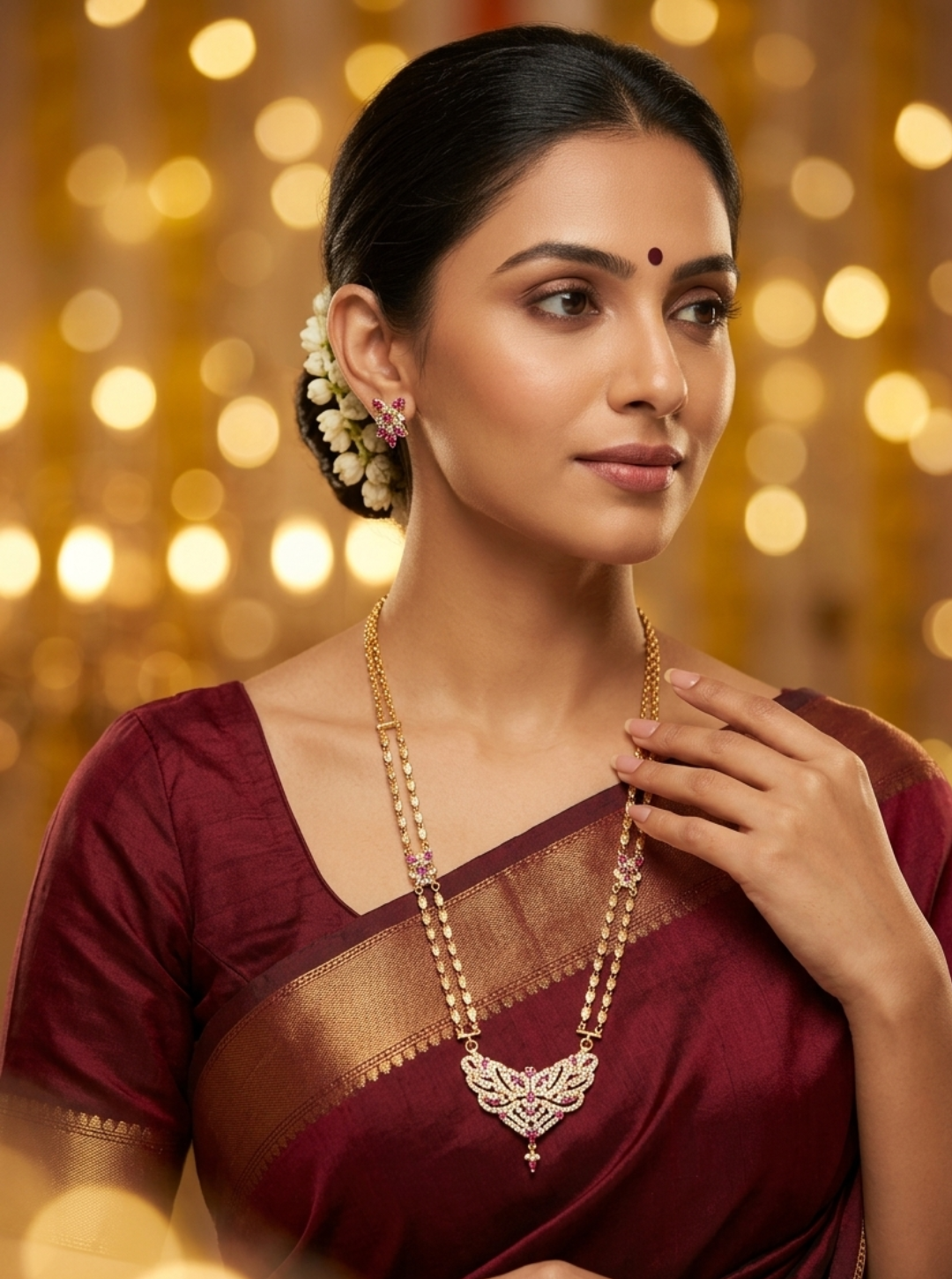 ANVIKA CHAIN PENDANT SET