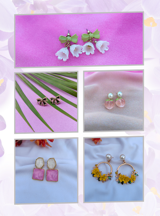 FLAUNT UP COMBO EARRINGS