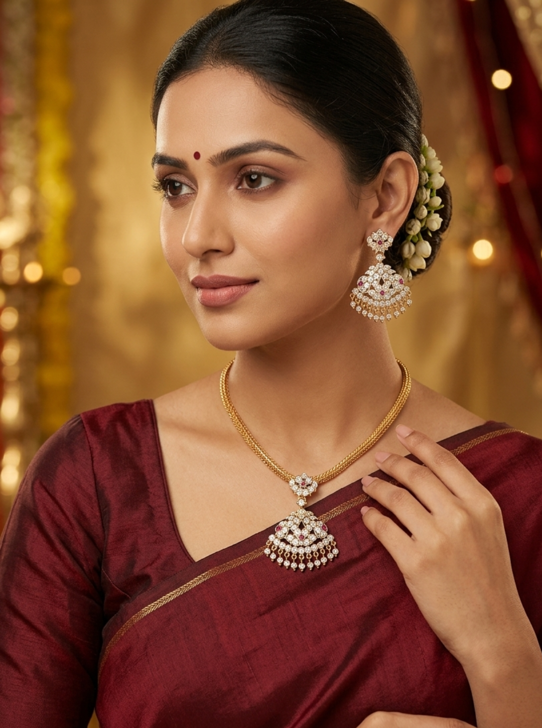 AAHANA ATTIGAI NECKLACE