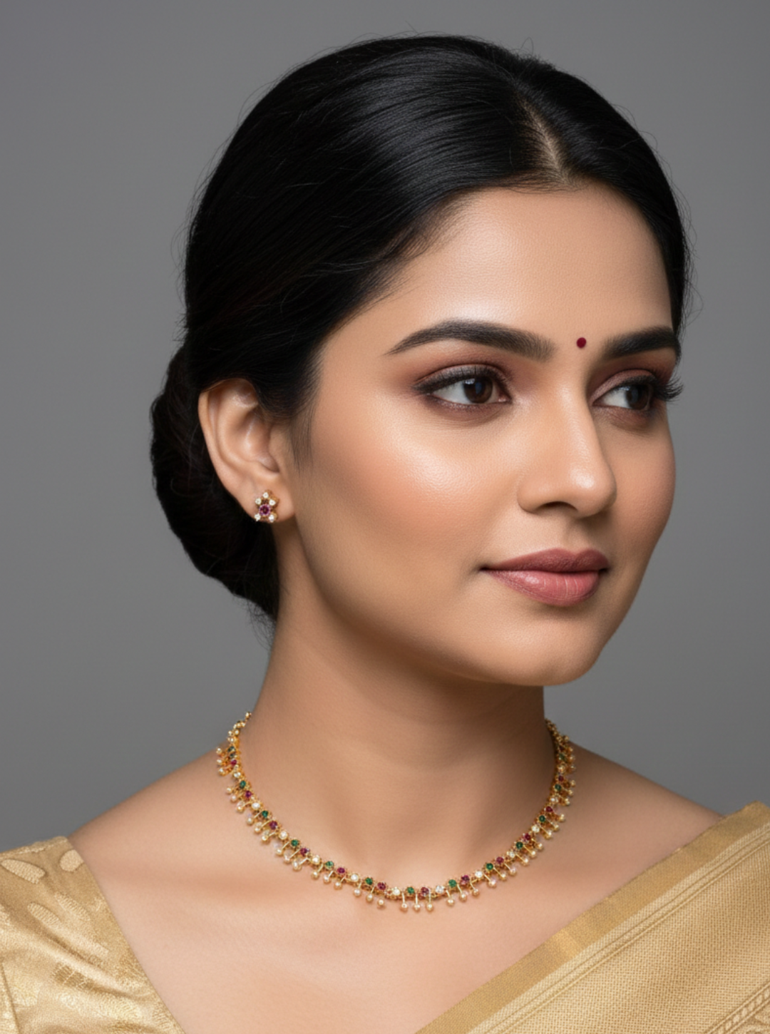 ROYAL MULTI-STONE NECKLACE SET