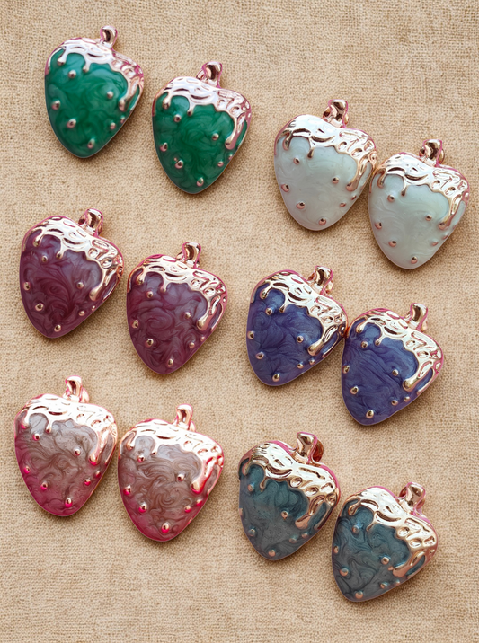6COLOR STRAWBERRY EARRINGS