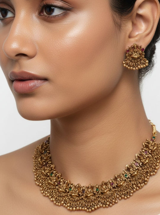 GRAND LAKSHMI NECKLACE