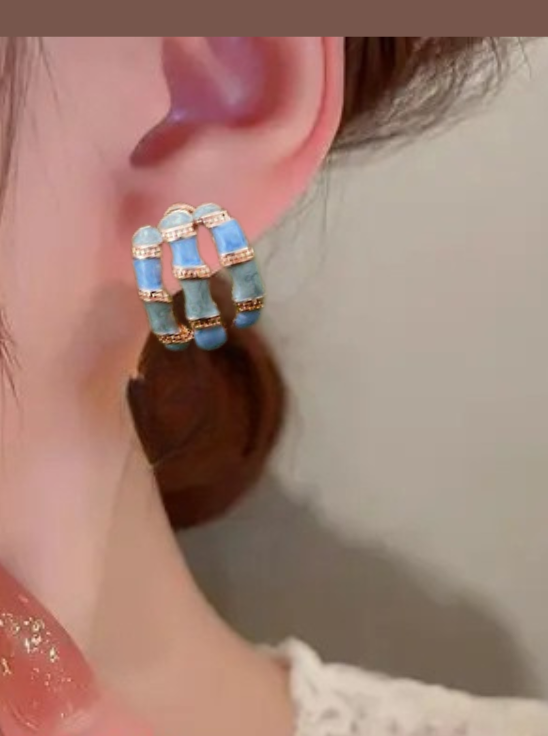 CLOUDY SWIRL EARRINGS