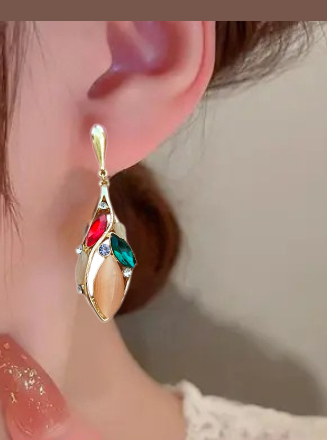 COLOR DROP EARRINGS