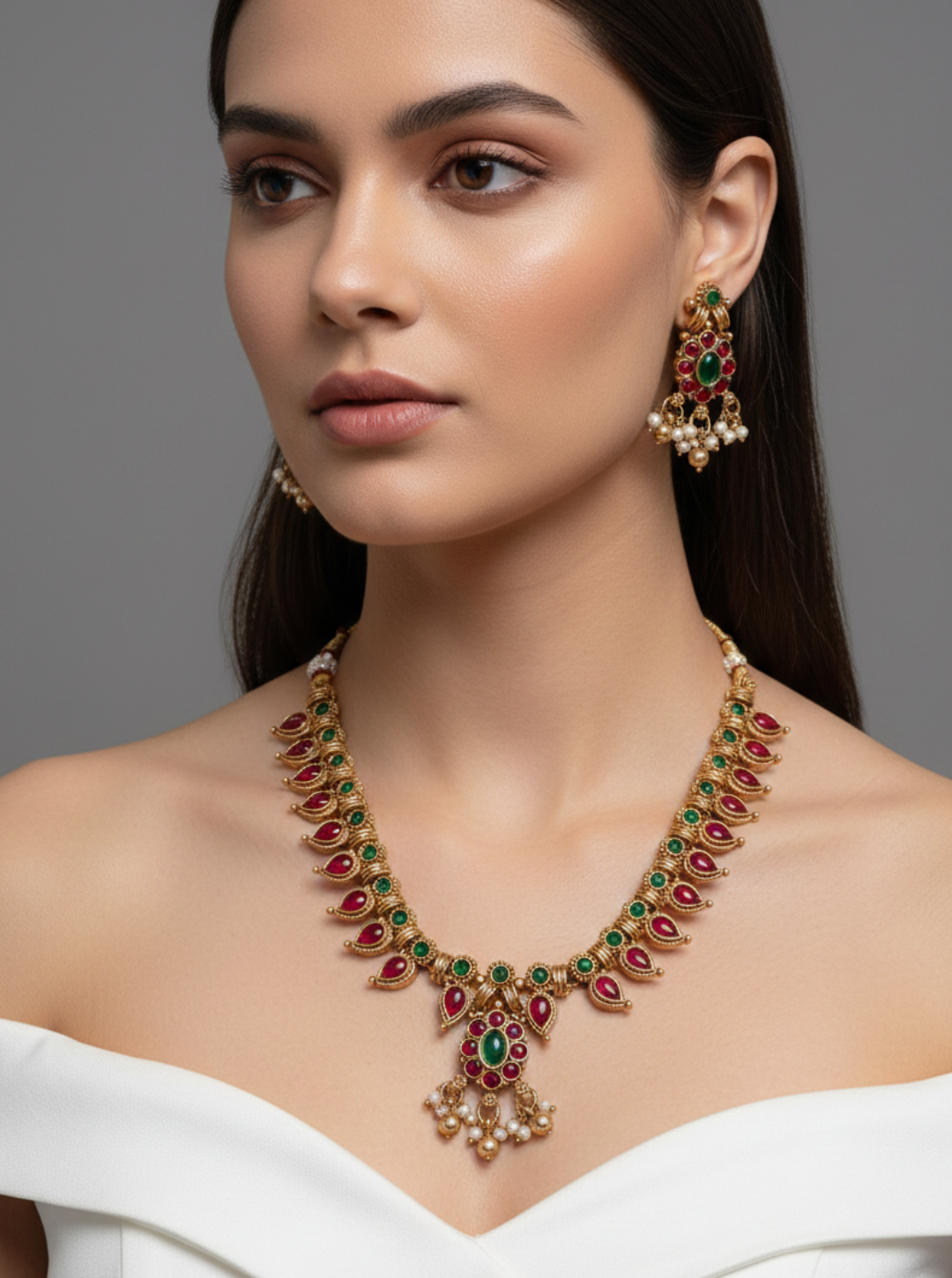 ANANYA MANGO NECKLACE SET