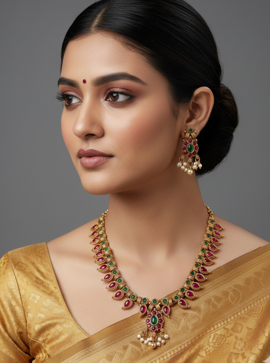 ANANYA MANGO NECKLACE SET