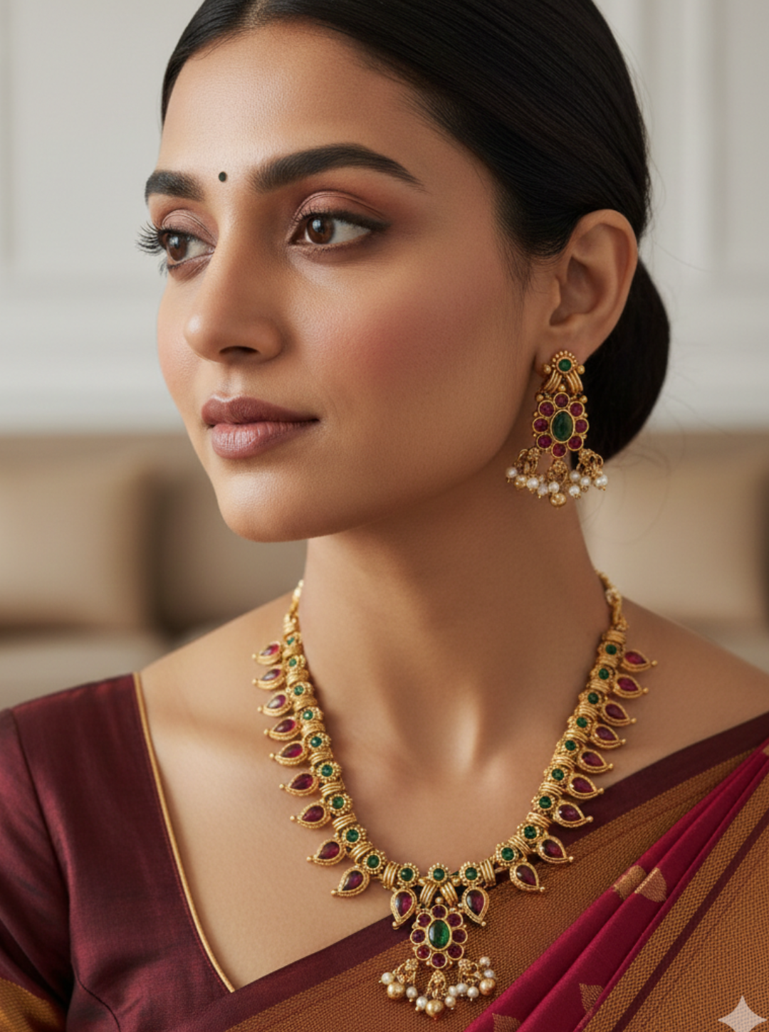 ANANYA MANGO NECKLACE SET