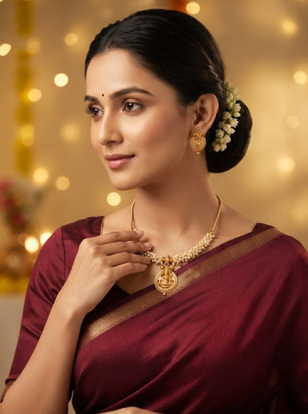 BHAVANA PEARL NECKLACE