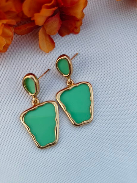 6COLOR CHARM EARRINGS