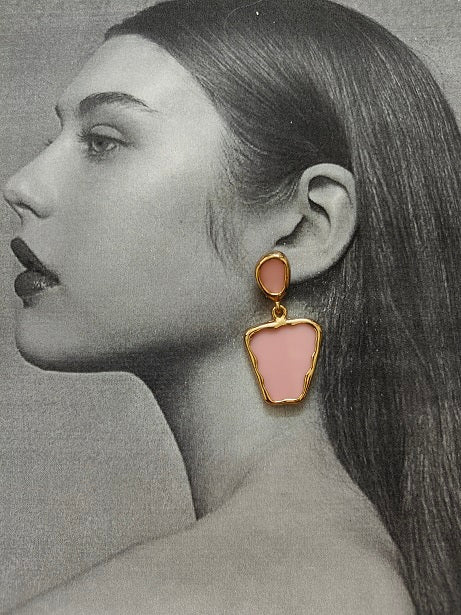 6COLOR CHARM EARRINGS