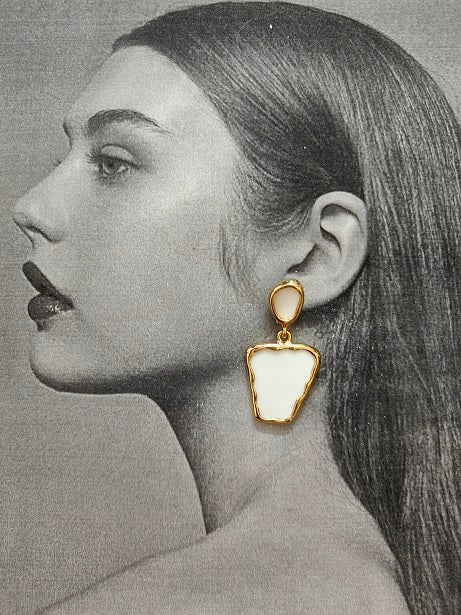 6COLOR CHARM EARRINGS