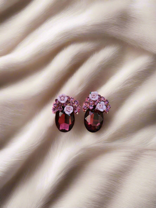 BERRY BLOOM EARRINGS