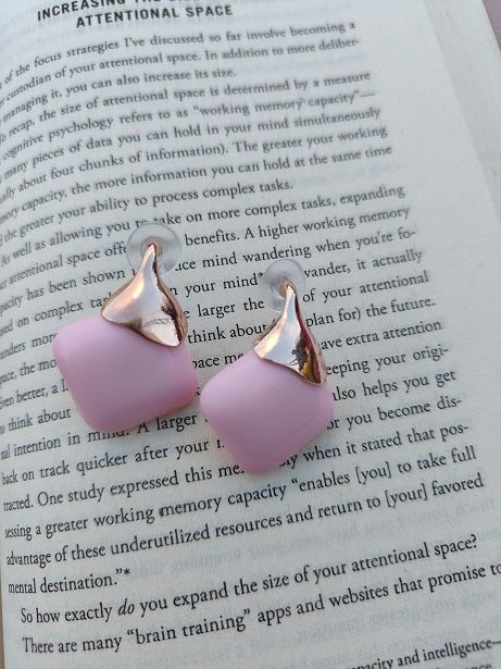 MULTICOLOR BUD EARRINGS