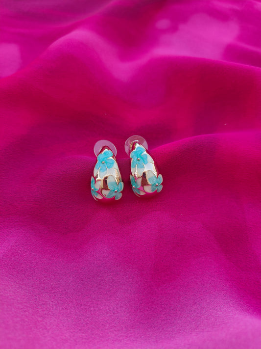 OCEAN BLUSH BLOOM EARRINGS