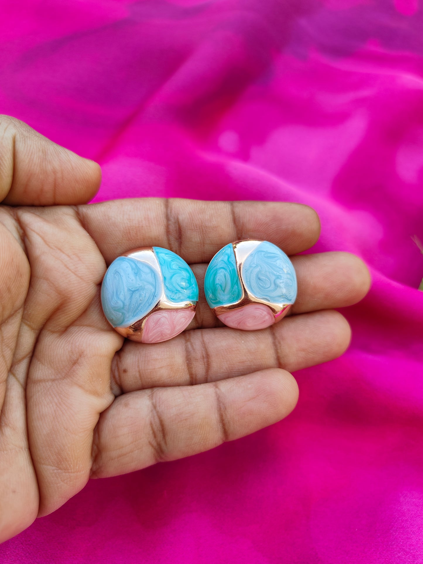 PASTEL MEENAKARI EARRINGS