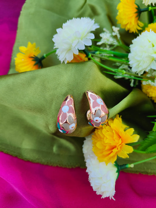 EARTH MIST PETALS EARRINGS