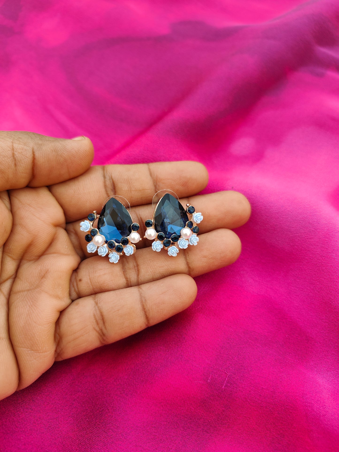 OCEAN PEARL BLOSSOM EARRINGS
