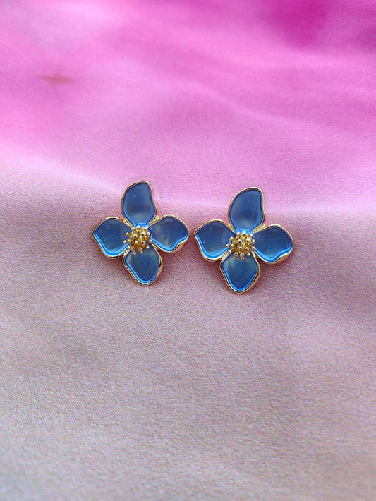 FLORAL STUD EARRINGS