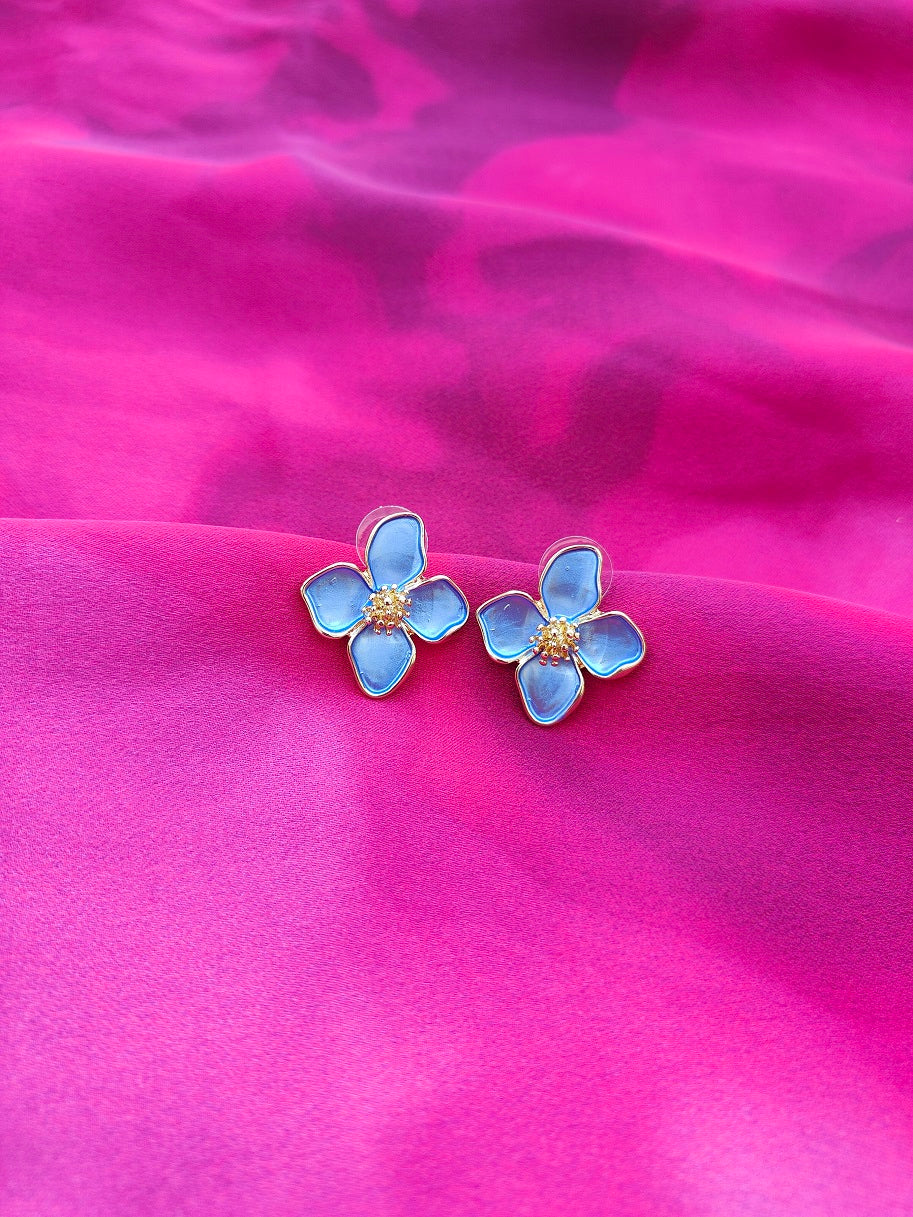 FLORAL STUD EARRINGS