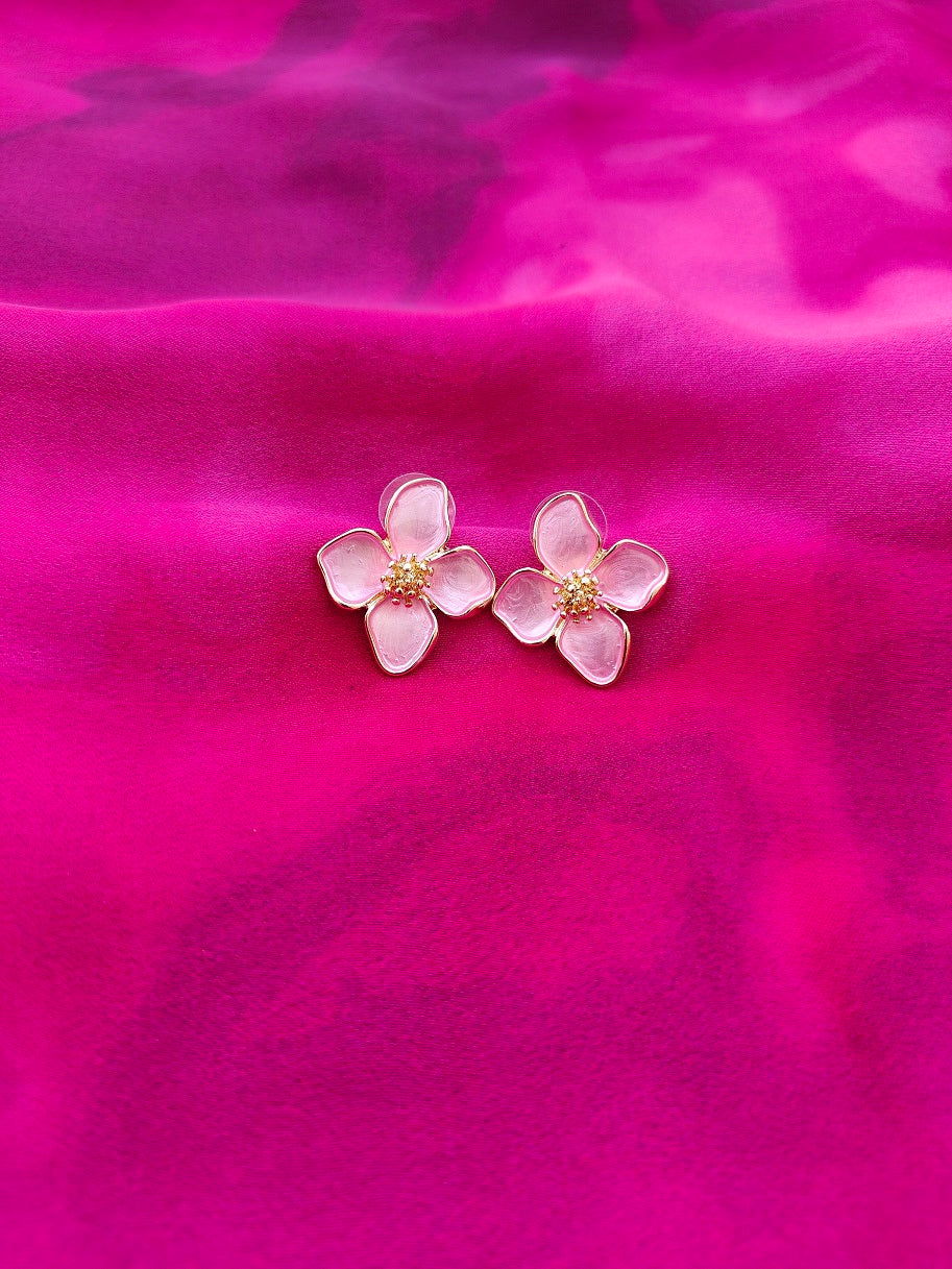 FLORAL STUD EARRINGS