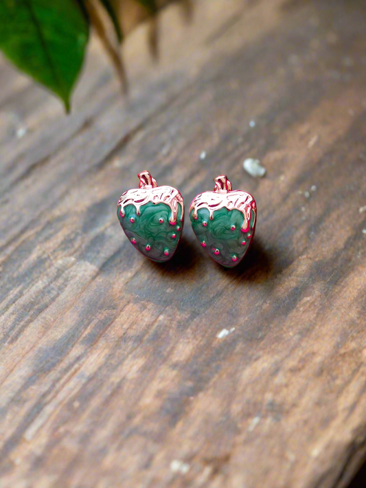 6COLOR STRAWBERRY EARRINGS