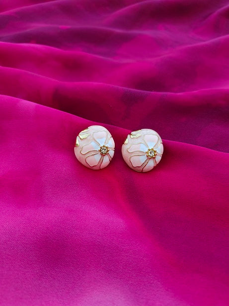 BLUSH BLOOM EARRINGS