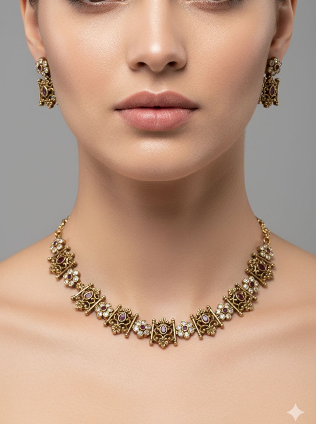 ANTIQUE MOTIF HERITAGE NECKLACE