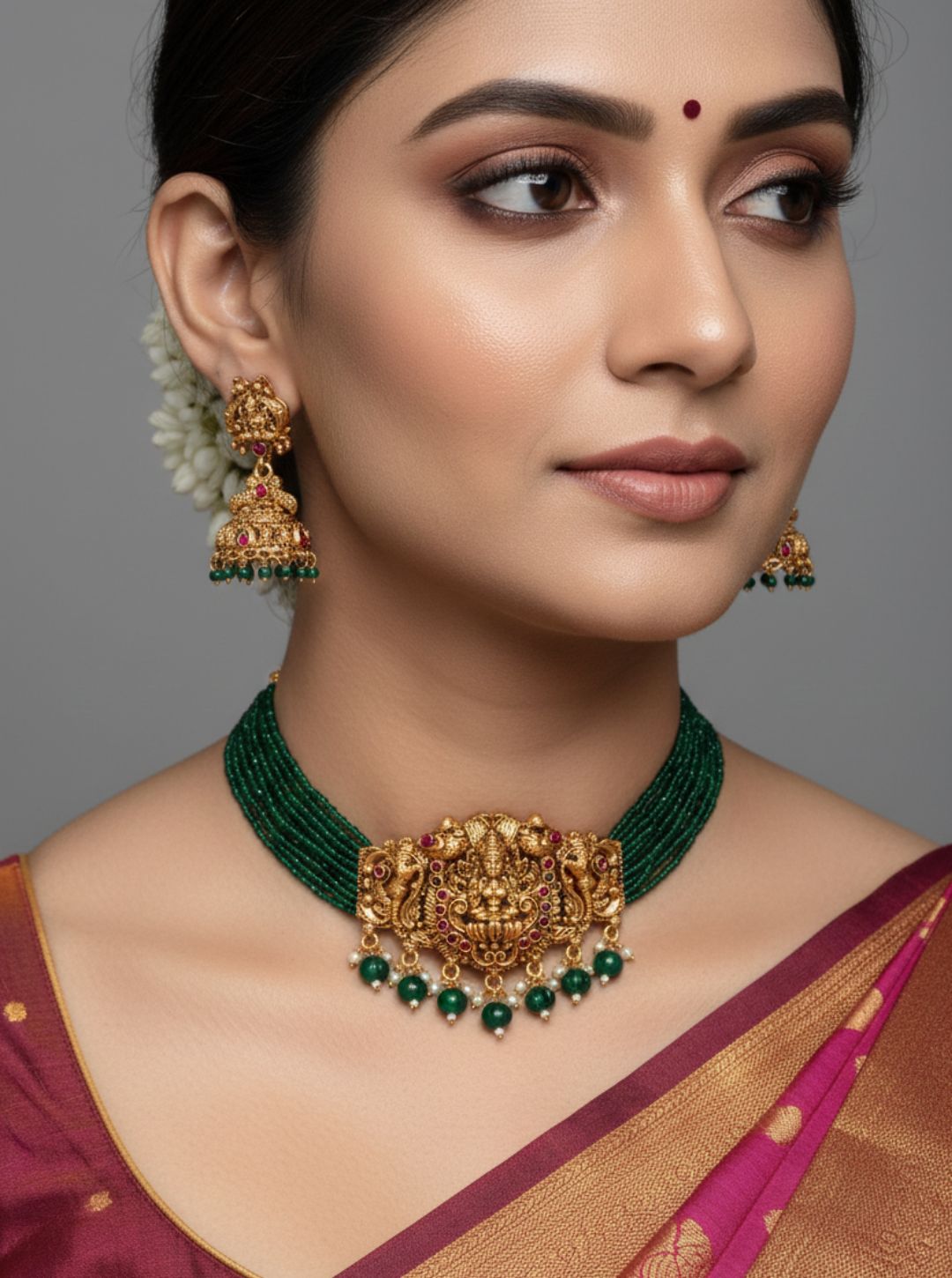 LAKSHMI BEAD NECKLACE