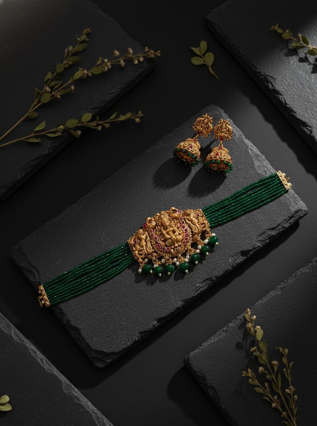 LAKSHMI BEAD NECKLACE