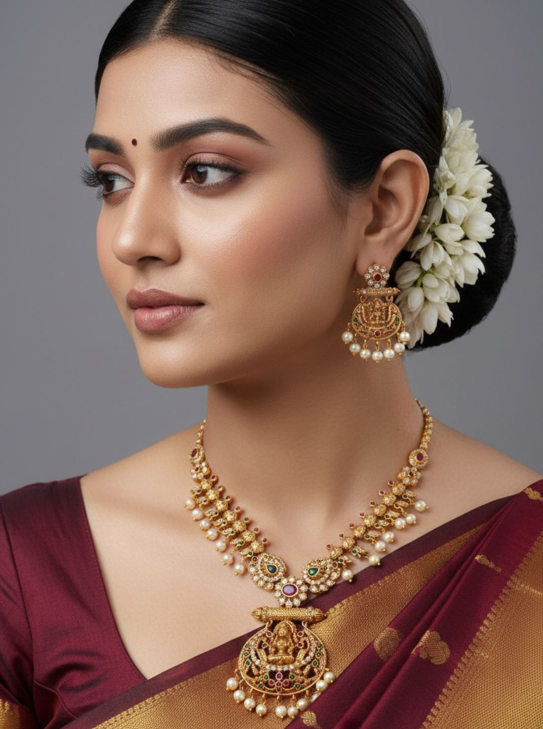 PEARL TEMPLE NECKLACE