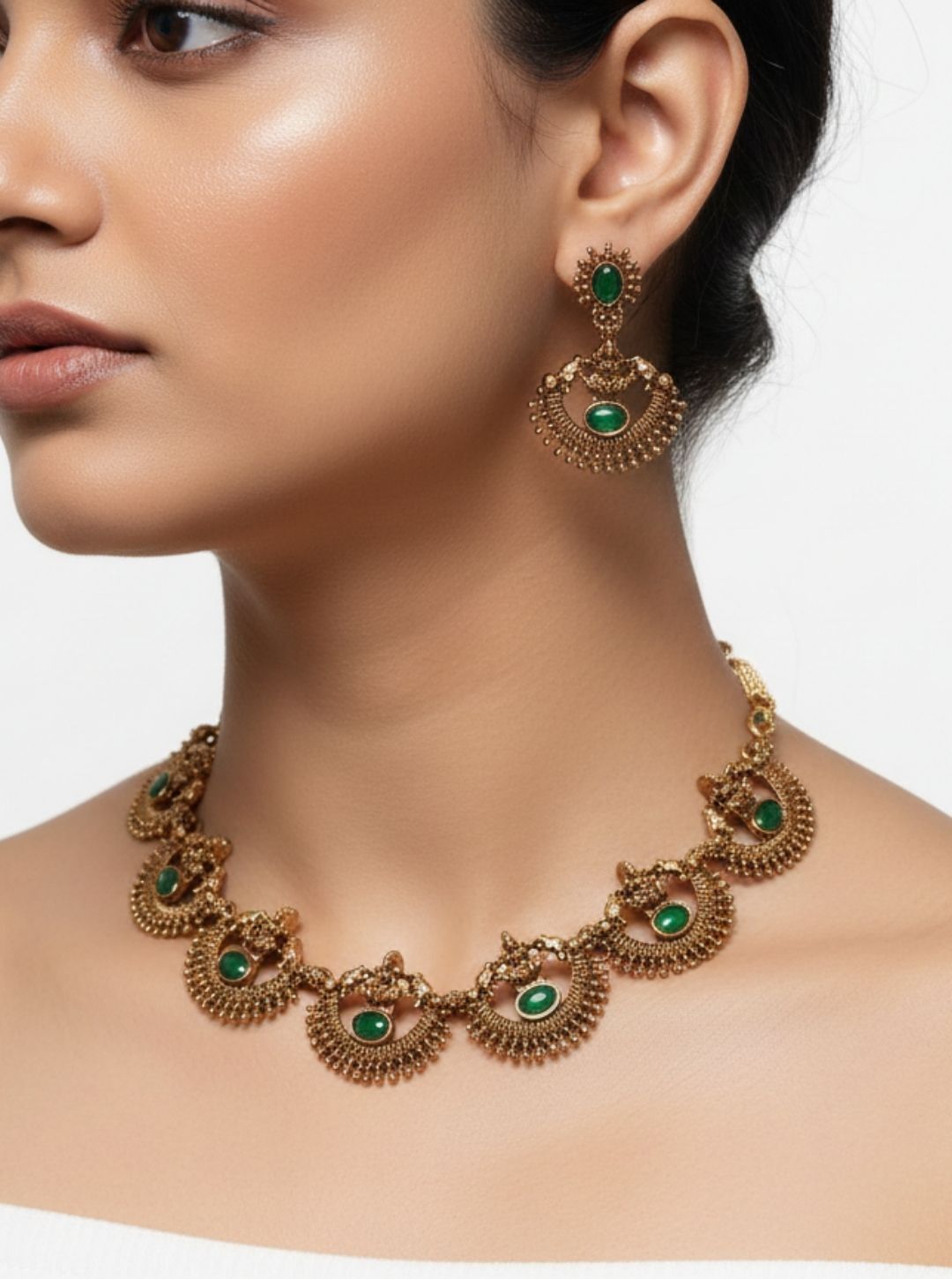 CHANDRA LAKSHMI CHOKER NECKLACE