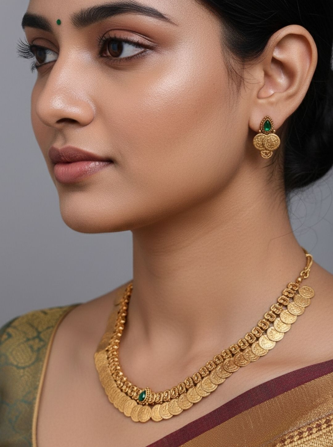 HERITAGE COIN TEMPLE NECKLACE