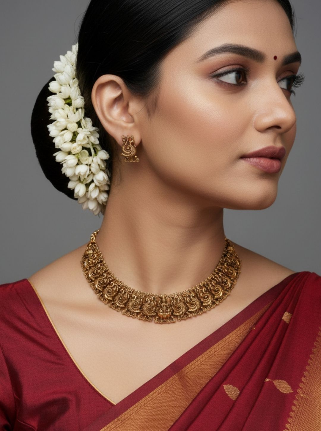 ANTIQUE PAISLEY TEMPLE NECKLACE